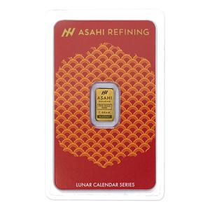 Japan / Gold Gram Bar 2025 Year of the Snake - obverse photo