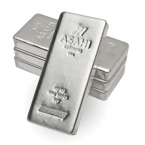 Japan / Silver One Hundred Ounces Bar - Asahi - obverse photo