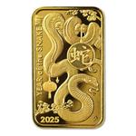 Gold Ounce Bar 2025 Year of the Snake: Photo Coin, Japan, Gold Ounce Bar 2025 Year of the Snake / thumbnail