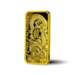 Gold Ounce Bar 2024 Year of the Dragon: Photo Coin, Japan, Gold Ounce Bar 2024 Year of the Dragon / thumbnail