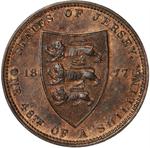 One Forty-eighth of a Shilling 1877: Photo Coin, Jersey, One Forty-eighth of a Shilling 1877 / thumbnail