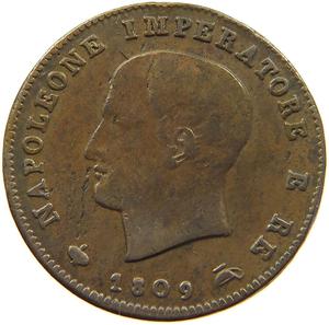 Italy (Napoleonic Kingdom) / Three Centesimi 1809 - reverse photo