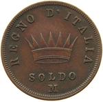 One Soldo 1811: Photo Coin, Italy (Napoleonic Kingdom), One Soldo 1811 / thumbnail