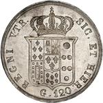 One Hundred and Twenty Grana 1854: Photo Coin, Two Sicilies, Kingdom of the, One Hundred and Twenty Grana 1854 / thumbnail