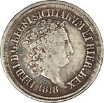Two Sicilies, Kingdom of the / Ten Grani 1818 - obverse photo