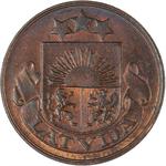 One Santims 1922: Photo Coin, Latvia, First Republic, One Santims 1922 / thumbnail