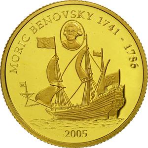 Liberia / Gold Twenty-five Dollars 2005 Benovsky - obverse photo
