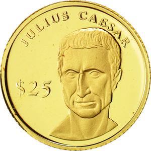 Liberia / Gold Twenty-five Dollars 2000 Caesar - obverse photo