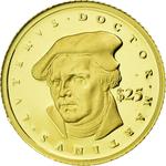 Gold Twenty-five Dollars 2000 Martin Luther: Photo Coin, Liberia, Gold 25 Dollars 2000 Martin Luther / thumbnail