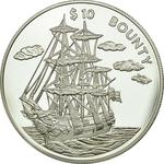 Silver Ten Dollars 1999 Bounty: Photo Coin, Liberia, Silver Ten Dollars 1999 Bounty / thumbnail