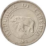 Five Cents 1960: Photo Coin, Liberia, Five Cents 1960 / thumbnail