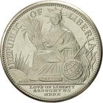 Five Dollars 1997 Year of the Dragon: Photo Coin, Liberia, Five Dollars 1997 Year of the Dragon / thumbnail