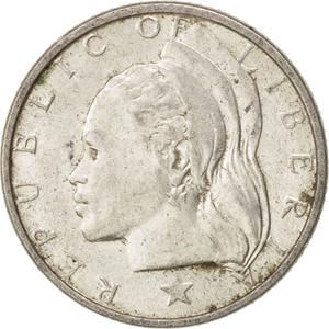 Liberia / Ten Cents 1960 - obverse photo
