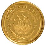 Gold Twenty-five Dollars 2001 Marco Polo: Photo Coin, Liberia, Gold 25 Dollars 2001 Marco Polo / thumbnail