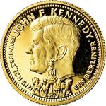 Gold Twenty Dollars 1993 Kennedy: Photo Coin, Liberia, Gold 20 Dollars 1993 Kennedy / thumbnail