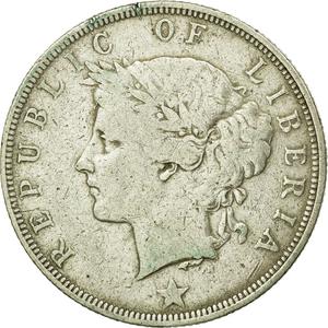 Liberia / Fifty Cents 1896 - obverse photo