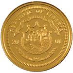 Gold Twenty-five Dollars 2001 Martin Luther King: Photo Coin, Liberia, Gold 25 Dollars 2001 Martin Luther King / thumbnail