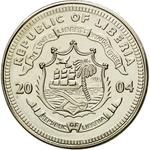 Silver Five Dollars 2004 Vatican Coinage: Photo Coin, Liberia, Silver Five Dollars 2004 Vatican Coinage / thumbnail