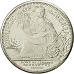 Five Dollars 1997 Year of the Goat: Photo Coin, Liberia, Five Dollars 1997 Year of the Goat / thumbnail