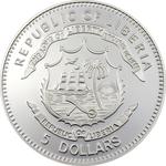 Five Dollars 2007 Pope John Paul II: Photo Coin, Liberia, Five Dollars 2007 Pope John Paul II / thumbnail