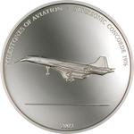 Ten Dollars Silver 2003 Supersonic Concorde 1976: Photo Coin, Liberia, Ten Dollars Silver 2003 Supersonic Concorde 1976 / thumbnail