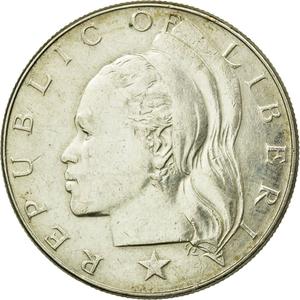 Liberia / One Dollar 1962 - obverse photo