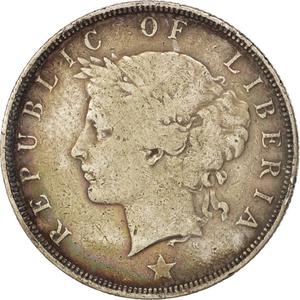 Liberia / Fifty Cents 1906 - obverse photo