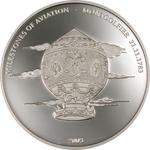 Ten Dollars Silver 2003 Montgolfier: Photo Coin, Liberia, Ten Dollars Silver 2003 Montgolfier / thumbnail