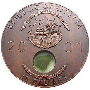 Liberia / Ten Dollars 2001 Princess Louisa - obverse photo