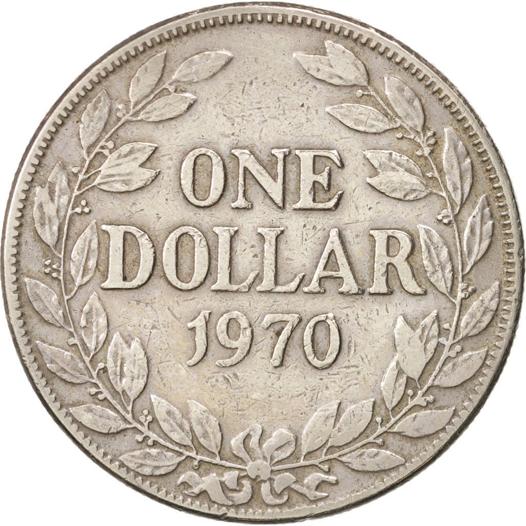 One Dollar 1970 Coin From Liberia Online Coin Club