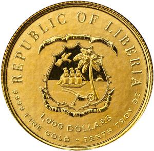 Liberia / Gold Tenth-Ounce 2024 Commander George Patton - obverse photo
