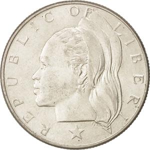Liberia / Fifty Cents 1960 - obverse photo