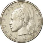 Ten Cents 1975: Photo Coin, Liberia, Ten Cents 1975 / thumbnail