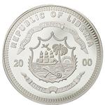 Silver Twenty Dollars 2000 Titanic: Photo Coin, Liberia, Silver Twenty Dollars 2000 Titanic / thumbnail
