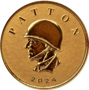 Liberia / Gold Tenth-Ounce 2024 Commander George Patton - reverse photo