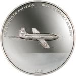 Ten Dollars Silver 2003 Bell X-1 Mach 1: Photo Coin, Liberia, Ten Dollars Silver 2003 Bell X-1 Mach 1 / thumbnail