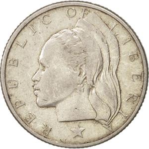 Liberia / Twenty-five Cents 1960 - obverse photo