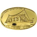 Twenty-five Dollars Gold 2005 Titanic: Photo Coin, Liberia, Twenty-five Dollars Gold 2005 Titanic / thumbnail