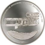 Ten Dollars Silver 2003 The Wright Brothers: Photo Coin, Liberia, Ten Dollars Silver 2003 The Wright Brothers / thumbnail