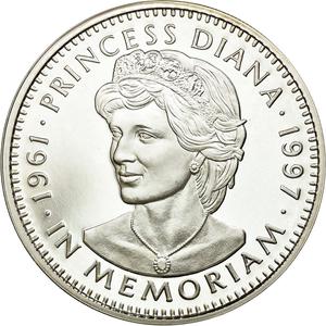 Liberia / Silver Twenty Dollars 1997 Princess Diana - obverse photo