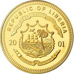 Ten Dollars 2001 ECU Portugal: Photo Coin, Liberia, Ten Dollars 2001 ECU Portugal / thumbnail