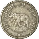Five Cents 1972: Photo Coin, Liberia, Five Cents 1972 / thumbnail