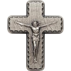 Liechtenstein / Silver Two Ounces - Crucifix - reverse photo