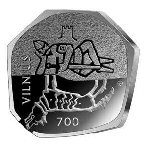 Lithuania / Ten Euro Silver 2023 Vilnius - reverse photo