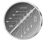 Twenty Euro Silver 2021 Olympic Games: Photo Coin, Lithuania, Twenty Euro Silver 2021 Olympic Games / thumbnail