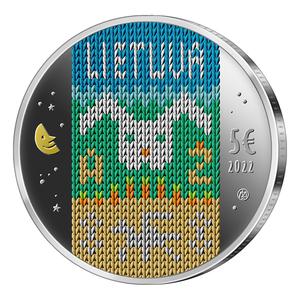 Lithuania / Five Euro Silver 2022 Zuikis Puikis - obverse photo