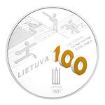 Twenty Euro Silver 2024 Olympic Games: Photo Coin, Lithuania, Twenty Euro Silver 2024 Olympic Games / thumbnail