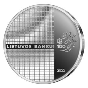Lithuania / Twenty Euro Silver 2022 Bank of Lithuania - reverse photo