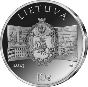 Lithuania / Twenty Euro Silver 2023 Educational Commission - obverse photo