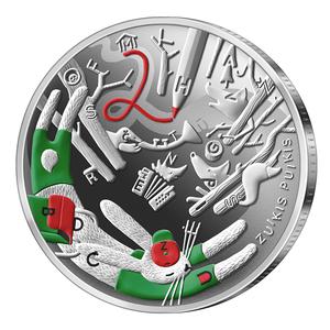 Lithuania / Five Euro Silver 2022 Zuikis Puikis - reverse photo